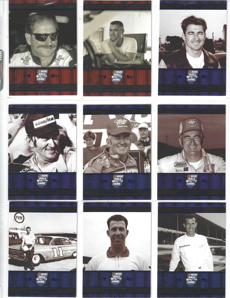 2011 Press Pass NASCAR Hall of Fame BLUE #NHOF #111 Bud Moore--ONE CARD! - Image 2 of 4