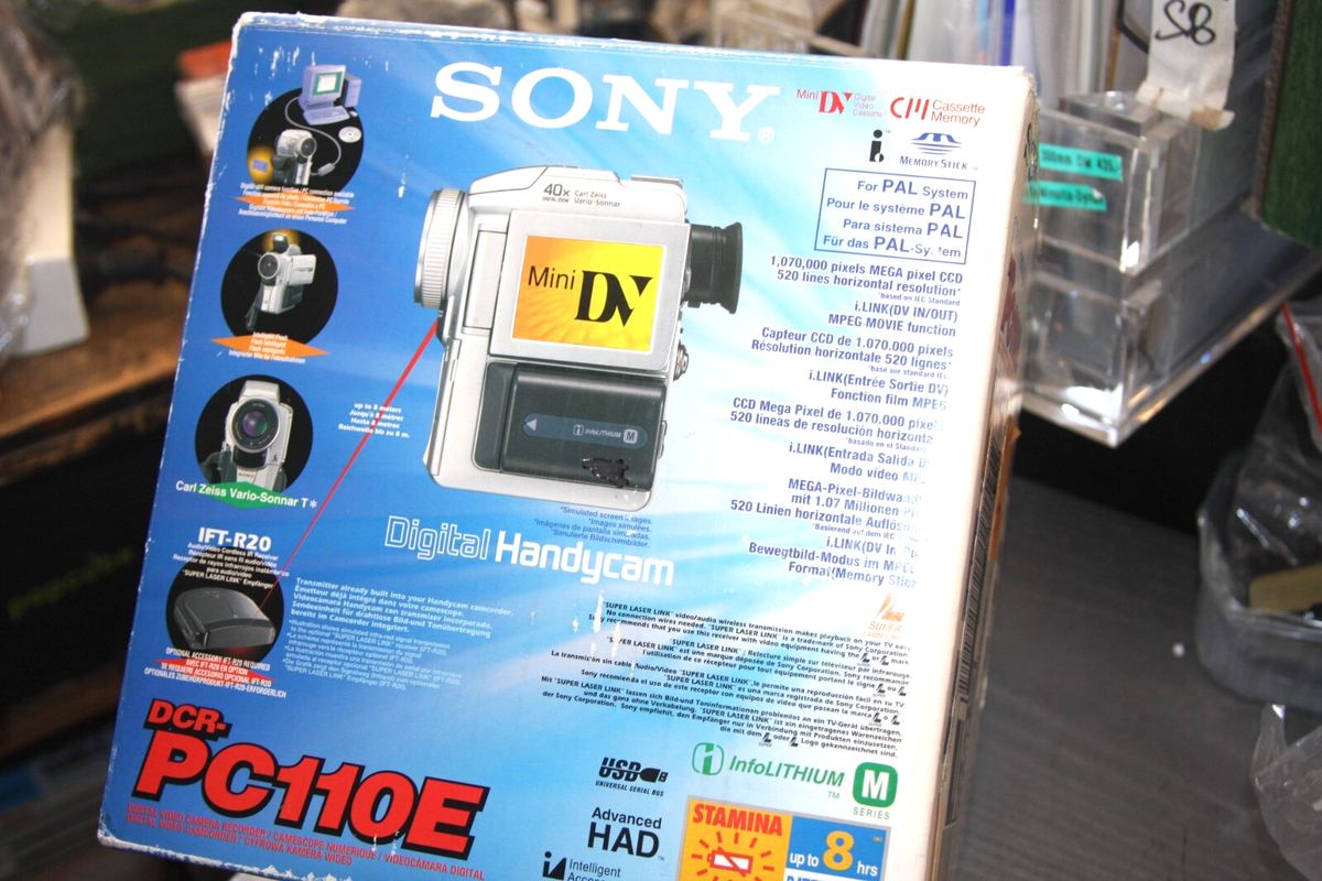 Camcorder MINI DV Handycam SONY DCR-PC110E PAL | eBay.de