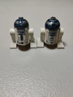 LEGO Star Wars R2-D2 Minifigure Droid Lot of 2 – Genuine LEGO