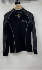 Kuhl Jackson Hole 1/4 Zip Pullover Sweater Men's Small Black Chanti Fleece