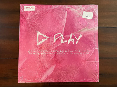 Ed Sheeran   Play - Baby Pink LP Vinyl Record 12'' - NEW Sealed Target