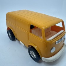 RARE Vintage 1972 HAWK MODEL CO Yellow Van