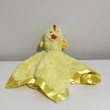 Cloud Island Yellow Chick Chicken Security Blanket Lovey Lovie Satin Blankie