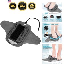 Foot Scrubber Mat with Pumice Stone Exfoliating Callus Remover Non-Slip Suction