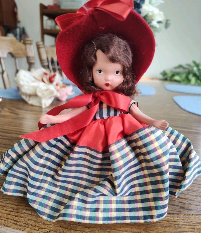 Vintage #183 Thursday's Child, Nancy Ann Storybook Doll Vtg Nancy Ann Storybook 