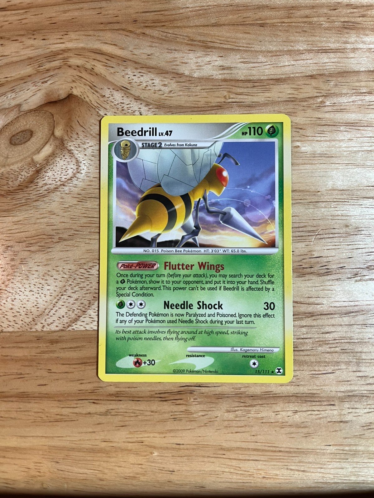 Beedrill 15/111 Rising Rivals Regular - LP