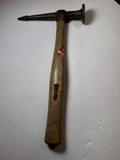 Vintage Fairmount Drop Forged Auto Body Hammer Original Handle Cleveland Oh 158G
