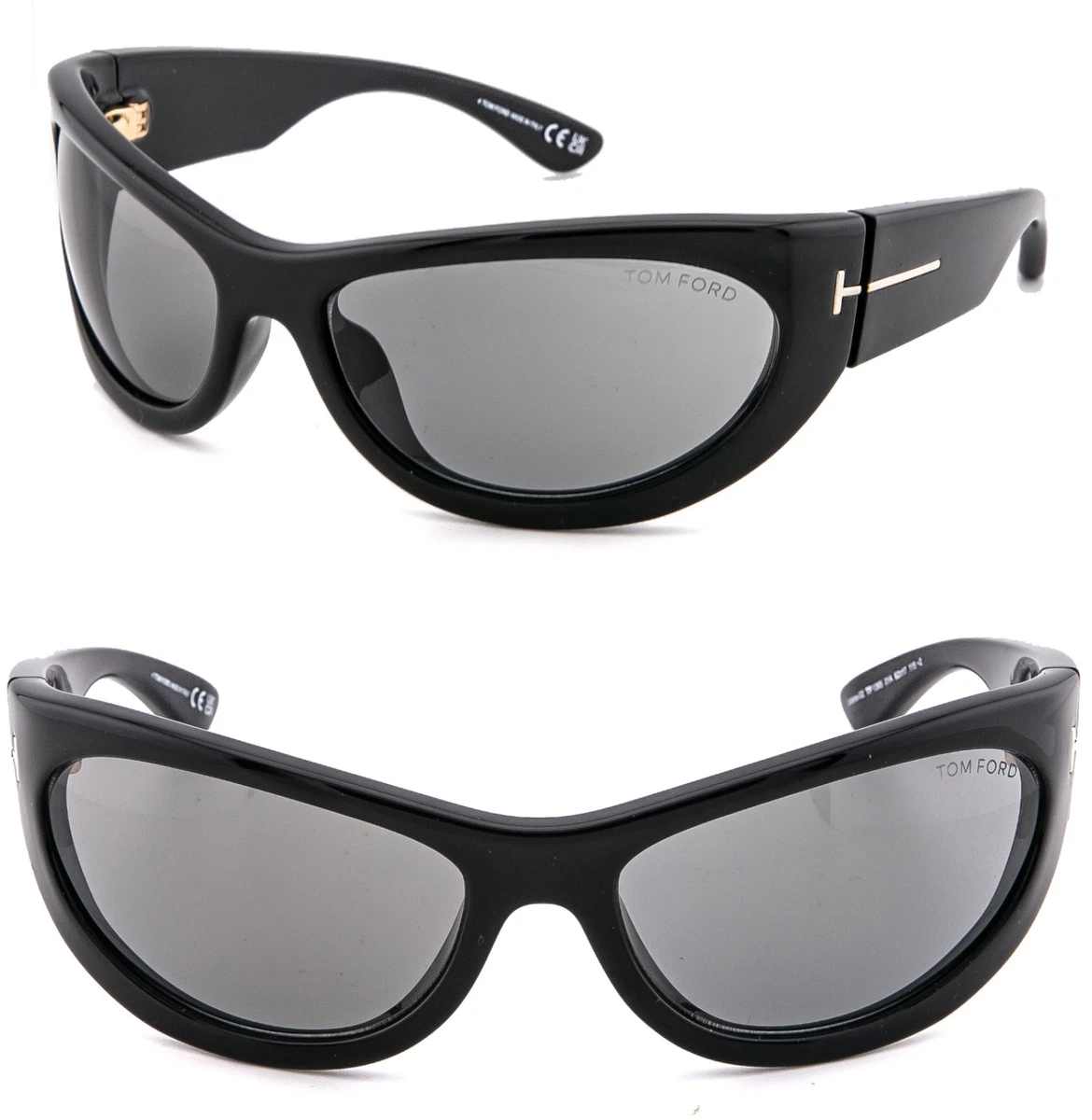 Tom Ford Black Wrap Sunglasses for Women for sale | eBay