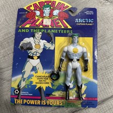 Captain Planet (1991) Arctic Captain Planet Action Figure Rare In Package