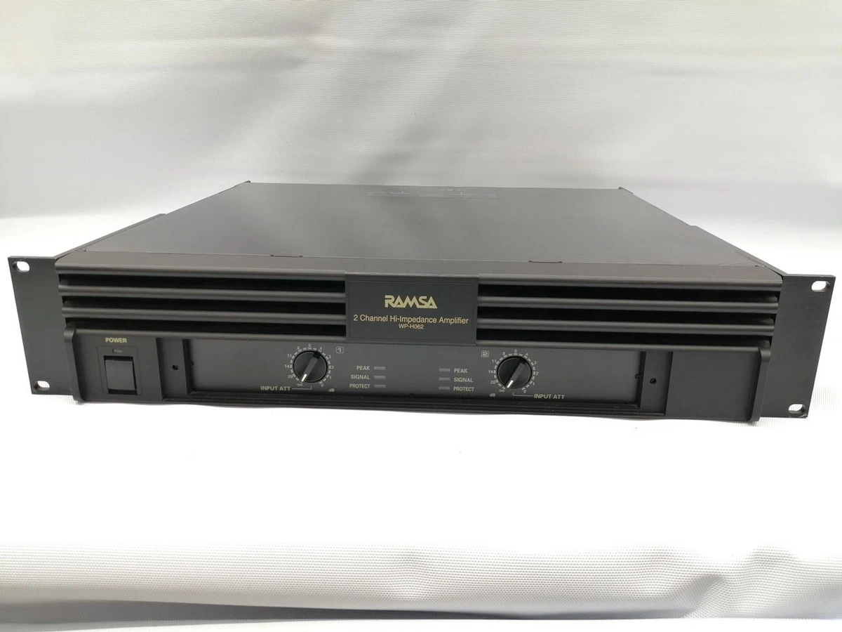 RAMSA 2 Channel Power Amplifier 3台セット Panasonic Home Audio Power Amplifiers for sale | eBay