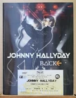 Johnny Hallyday Programme Palais des Sports 2006 NEW + CONCERT TICKET.