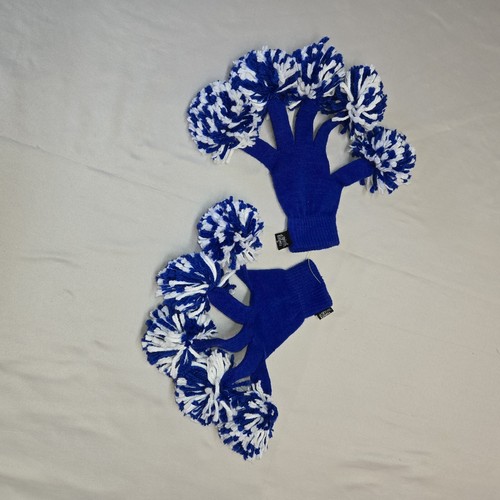 Guantes Wincraft para mujer NCAA o School Spirit Fingerz Pom Pom tejidos en equipo - Imagen 1 de 3