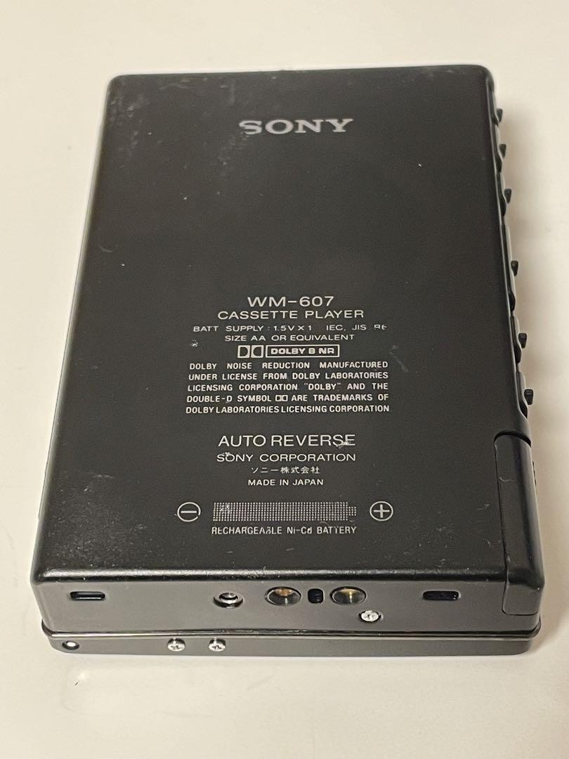 SONYレア品 WM-607 Walkman カセットプレイヤージャンク Junk Rare Sony Walkman Cassette Wm-607 Working Product | eBay
