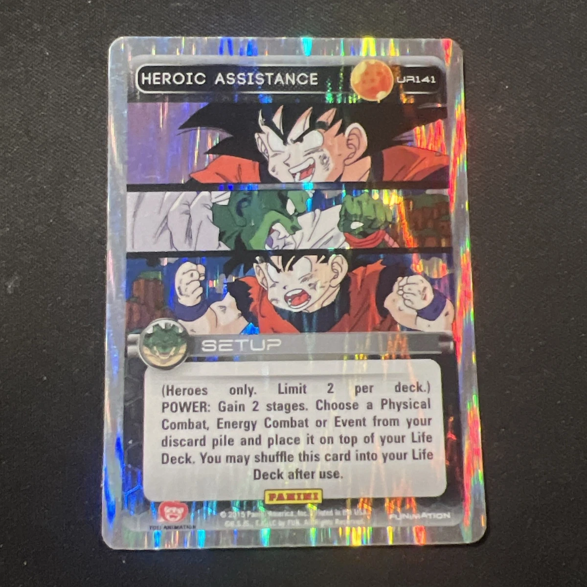 Dragon Ball Z TCG Near Mint or Better Ultra Rare Individual