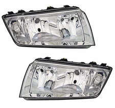 Scheinwerfer Set für Skoda Fabia 1 6Y 1999-2008 Chrom H3 H7 LWR Scheinwerfer Set für Skoda Fabia 1 6Y 1999-2008 Chrom H3 H7 LWR