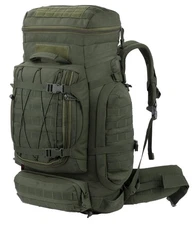 Large Internal Frame Backpack Tactical MOLLE Pack for Camping Backpacking Hun...