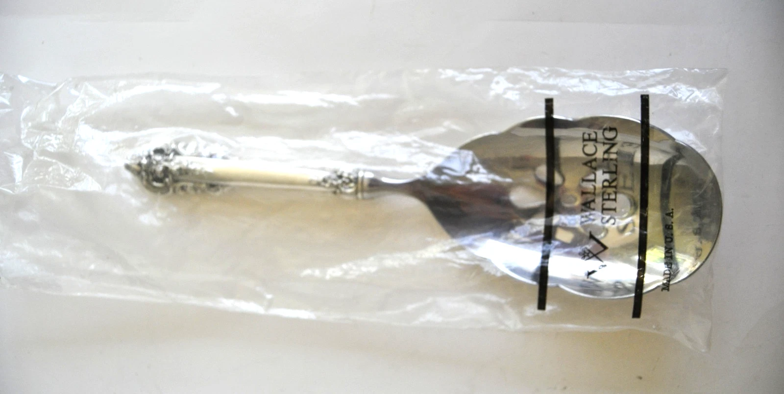 Grande Baroque pierced vegetable serving spoon NEW