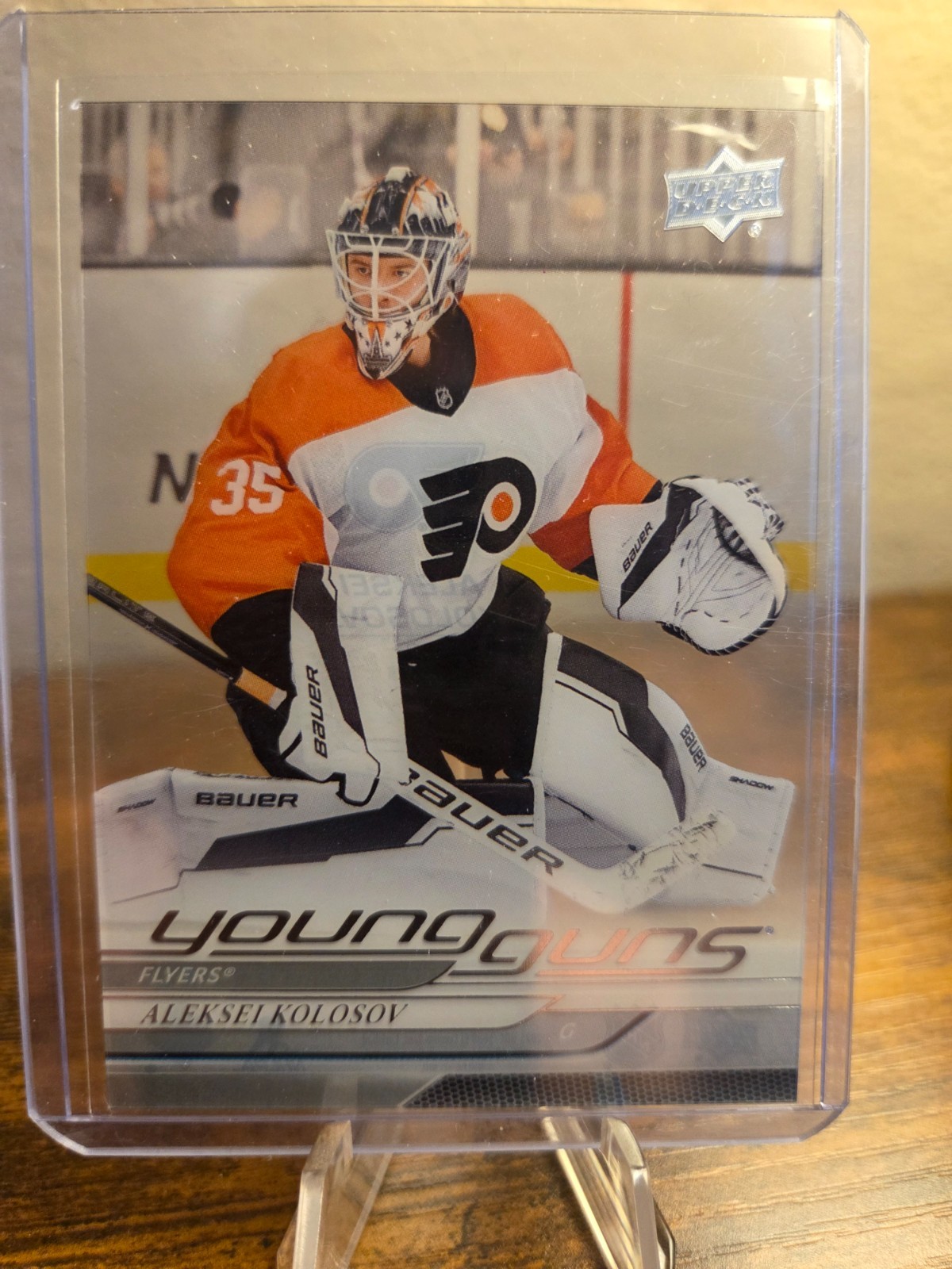 2024-25 ALEKSEI KOLOSOV RC UPPER DECK S2 YOUNG GUNS CLEAR CUT ROOKIE #490