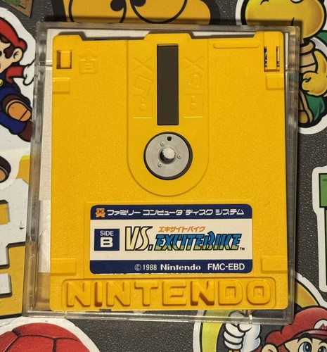 Vs. Excitebike Famicom Disk System Japan Import US-Verkäufer GETESTET Excite Bike - Bild 4 von 5