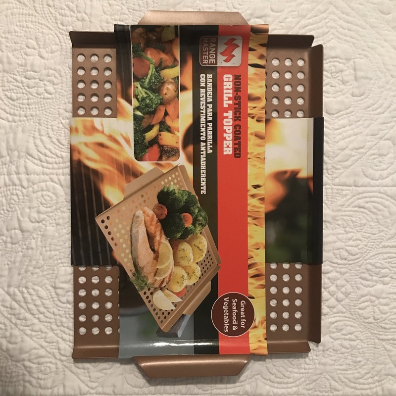 Range Master Non-stick Grill Topper 16 X 11” Heavy Duty NIP