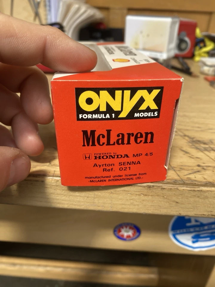 Auto Onyx Mclaren Honda Mp scala 4/5 1/43 (A5) - Immagine 4 di 4