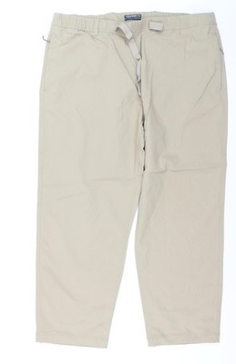 Marks and Spencer Goodmove Herren Beige XL Chino Hose mit Gürtel