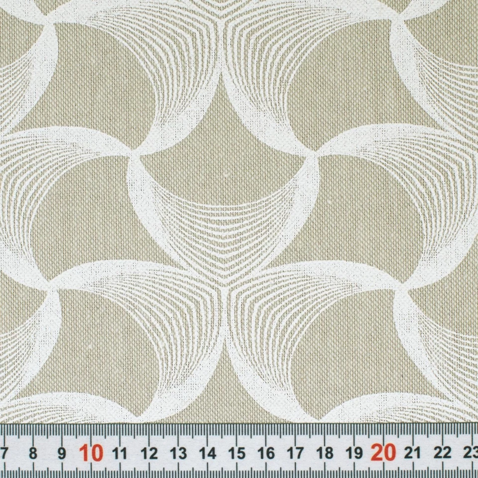 Dekostoff Loneta grafisch natur (Preis = 0,5 Meter) - Bild 4 von 4