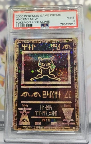 2000 POKEMON GAME MOVIE POKEMON 2000 MOVIE ANCIENT MEW PSA 9