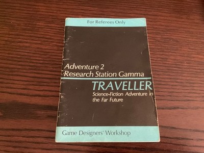 Traveller RPG, Research Station Gamma adventure2