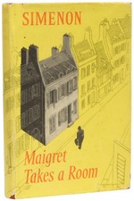Georges SIMENON, Nigel RYAN / Maigret Takes a Room 1st Edition