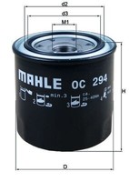 NEU - Knecht OC294 ÖLfilter FüR Toyota