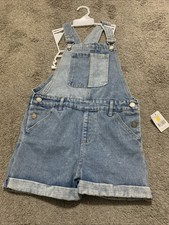 Extremely Me Girls 7-8 Shortalls NWT