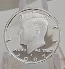 2007-S Kennedy Half Dollar -Proof - 90% Silver -GEM