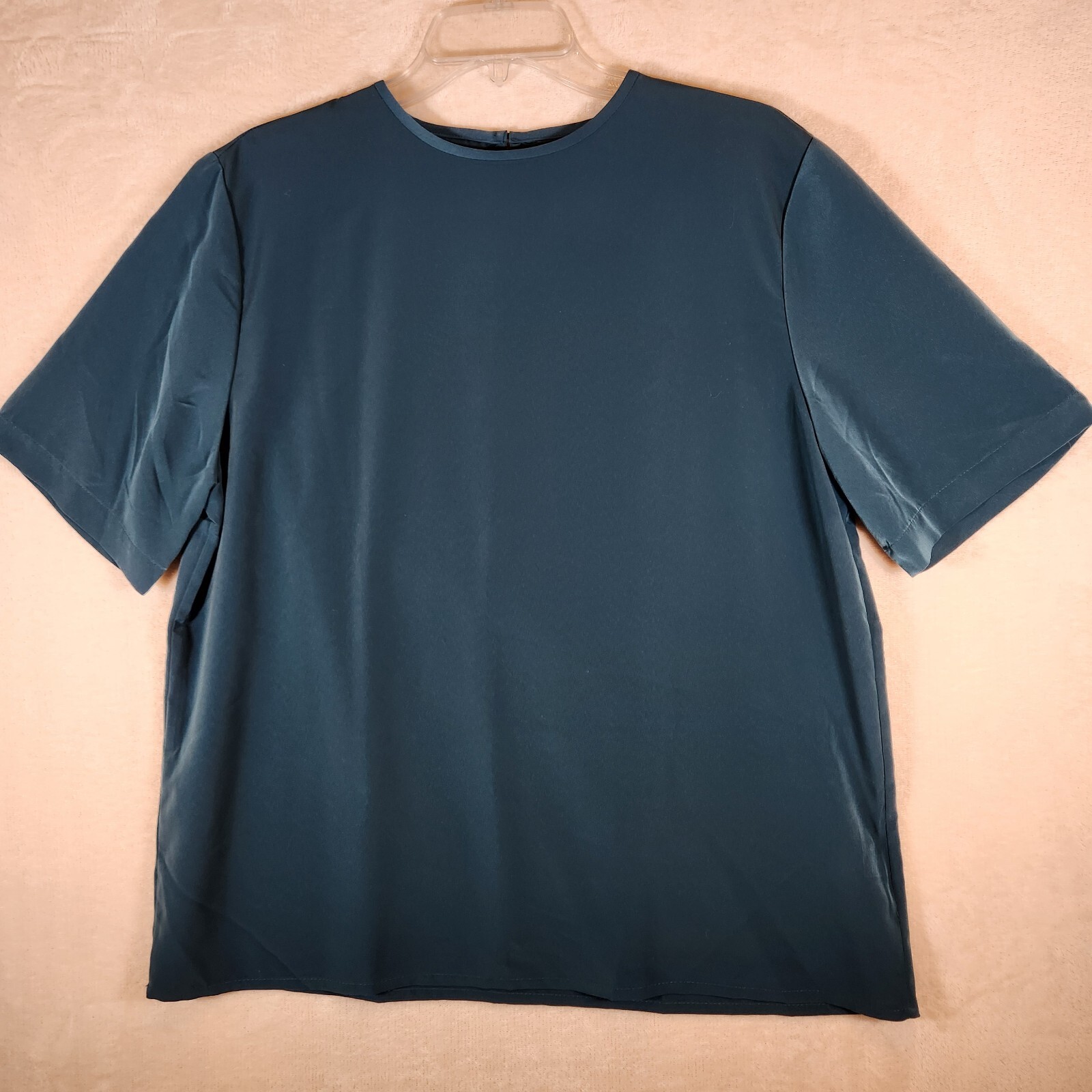 3x Liz Baker Essentials Blouse Button Back Basic … - image 2