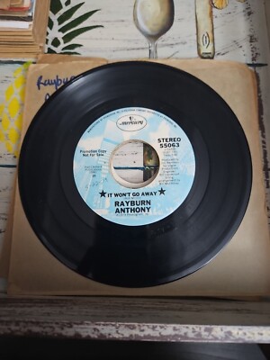 RAYBURN ANTHONY - IT WON'T GO AWAY PROMO 45 VG