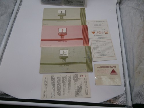 Vtg Complete Set of Owner's manual ,1972 Cutlass, F85 - Picture 7 of 10