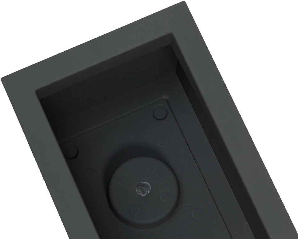 Balkonkasten mit Wasserspeicher Vulkan Pflanzkübel rechteckig Blumentopf Balkon - Bild 4 von 4