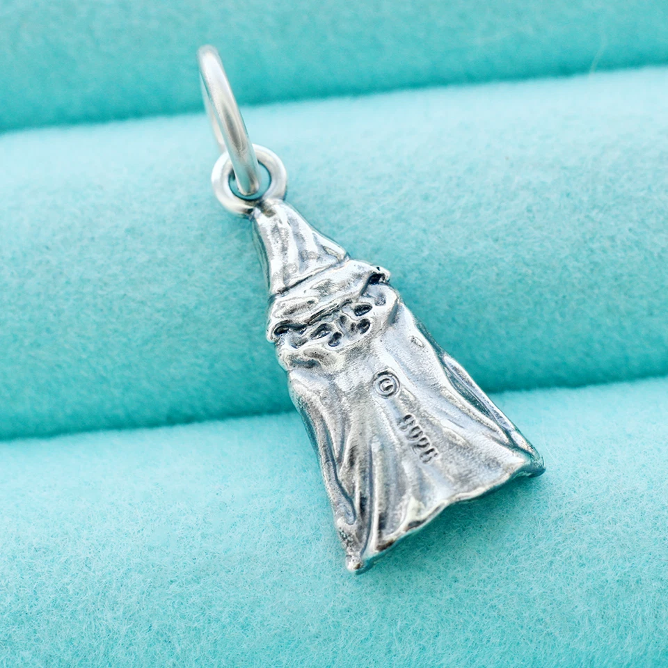 Dije Colgante Parca de la Muerte Plata de Ley 925 Halloween Horror Esqueleto Foto 3 de 4