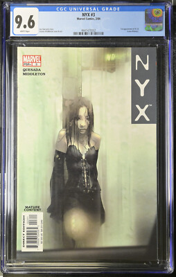 NYX 3 CGC 9.6  UK Seller, 1st Laura Kinny X-23, Feb 2004 , UK Seller 