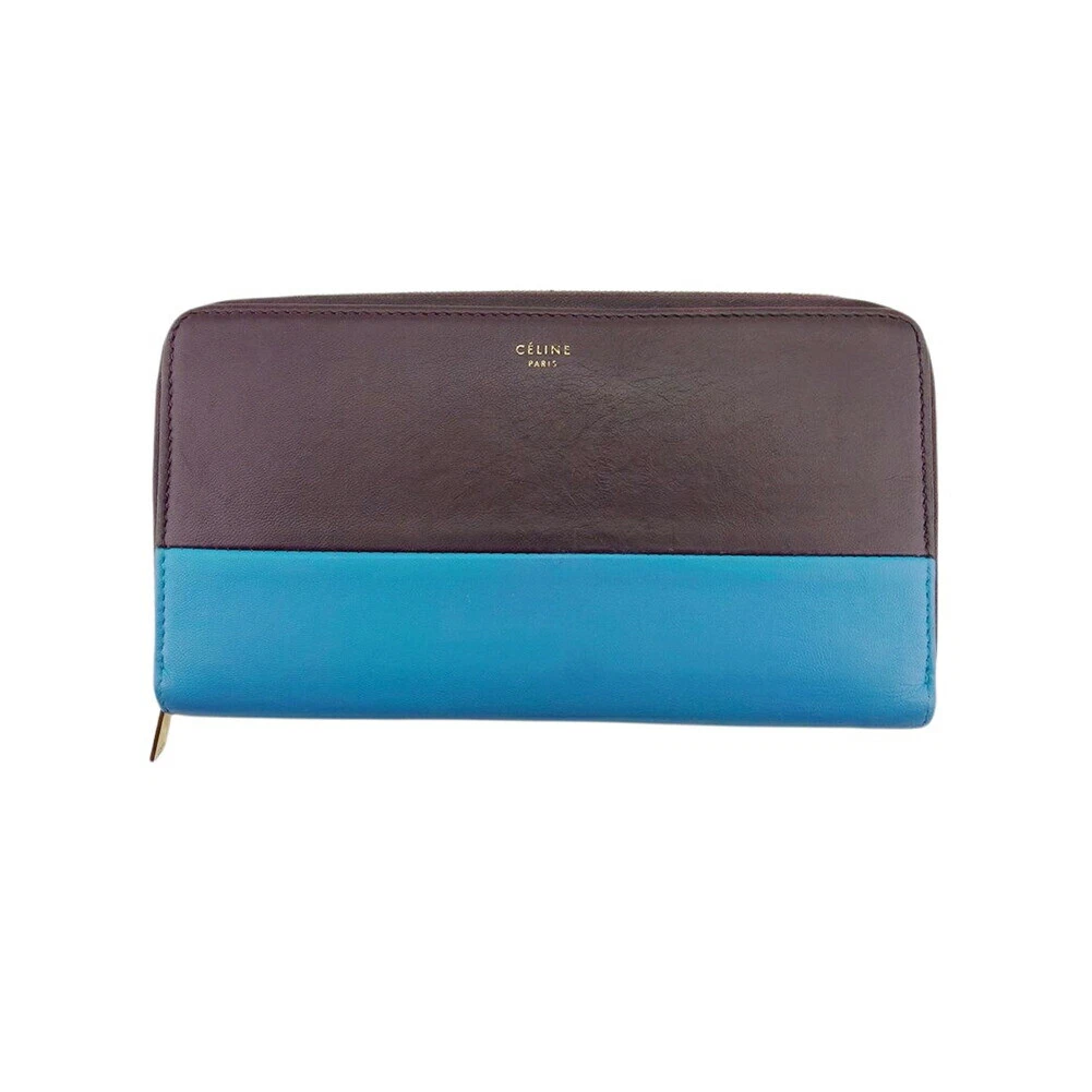 Celine bicolor wallet deals