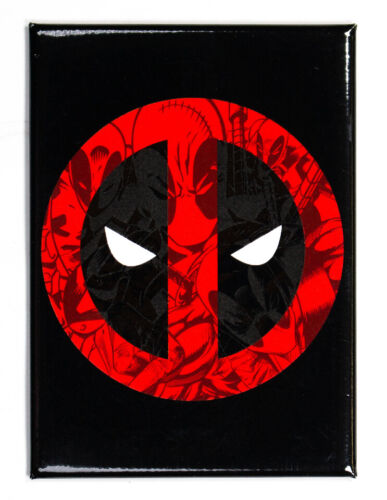 Marvel Comics Deadpool Logo FRIDGE MAGNET X-men Avengers Wolverine Thor Beast - Picture 1 of 1