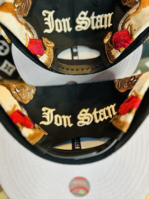 Authentic Jon Stan NY Chicago White Sox Black SnapBack Angels Rare