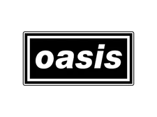 Oasis Logo #1 Sticker Waterproof Vinyl Decal Die-Cut Laptop Car
