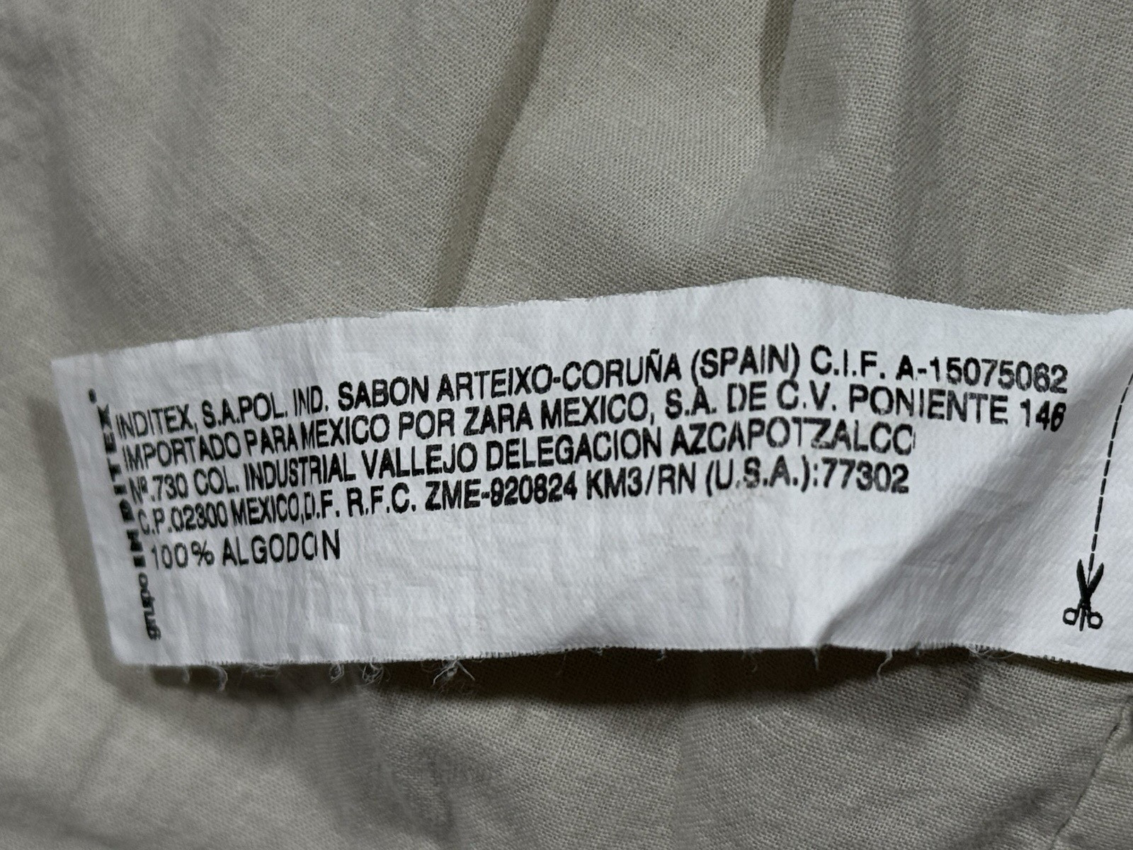 Zara Basic Jacket Utility Beige Pockets Women Sz … - image 13