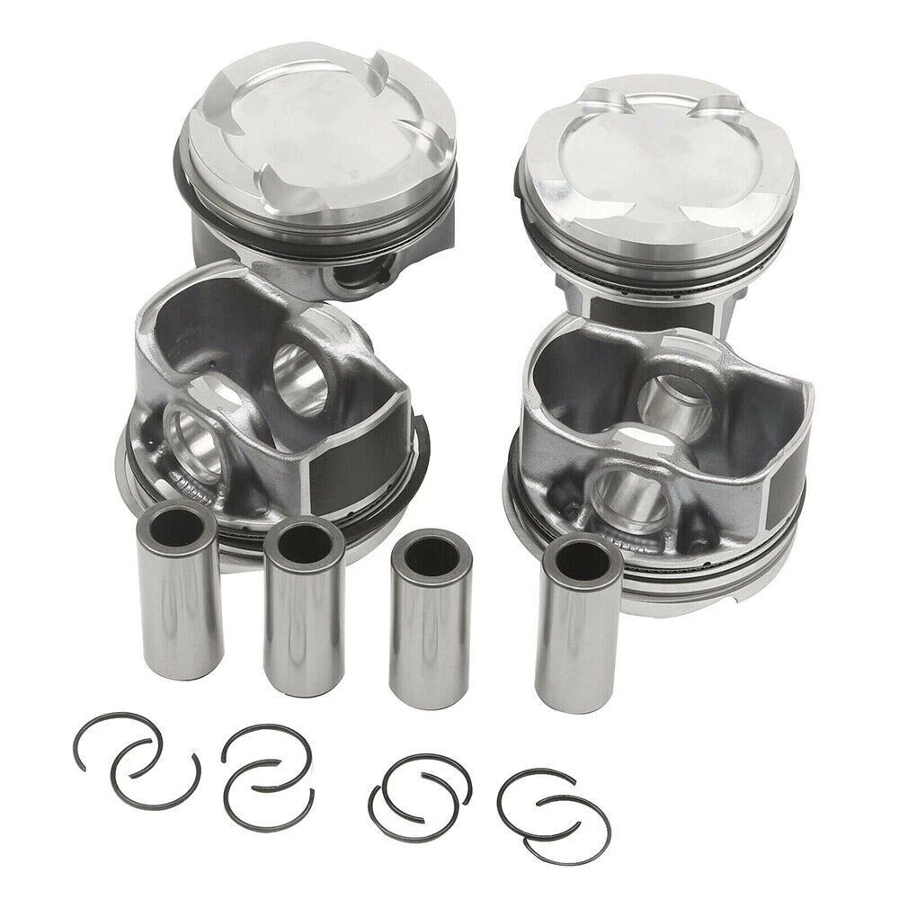 4PCS Pistons & Rings Set Φ82.00mm For BMW F20 F23 F33 320i Mini Cooper B48 2.0T - Picture 1 of 5