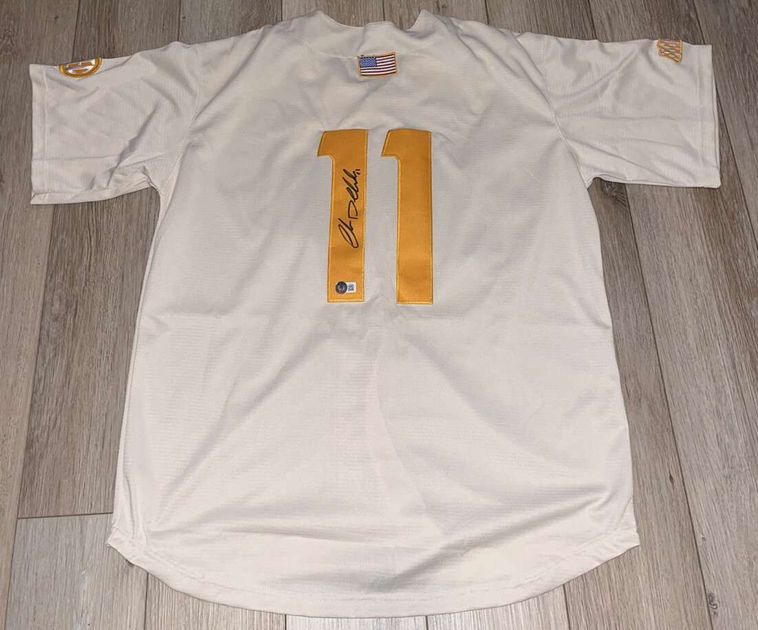 CHASE DOLLANDER SIGNED TENNESSEE VOLUNTEERS JERSEY BAS BECKETT 