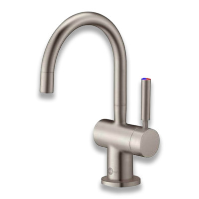 InSinkErator HC3300BS - gebürsteter Stahl warm und gefiltert kalt Wasserhahn - NUR WASSERHAHN