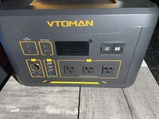 VTOMAN Jump 1500X Portable Power Station 1500W LiFePO4 Battery Solar Generator