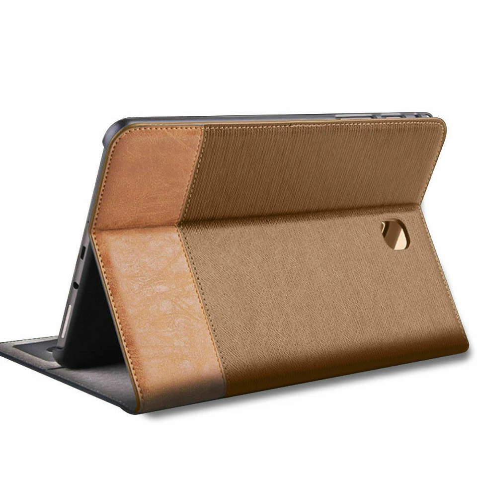 Funda de cuero con soporte abatible tipo folio para tablet Samsung Galaxy Tab E 9,6"/Tab E 8,0" Foto 2 de 4