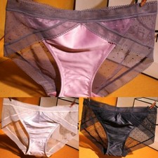 Culottes Femme Lady En Satin Maille Transparente Respirante Sexy